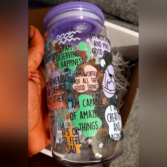 Daily Affirmations Kids Cup - Picture 3 of 3